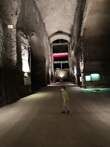 重庆涪陵乌江岸边816地下核工程，1967年开始修建，1984年停工，工程量巨大 相欣奕 摄