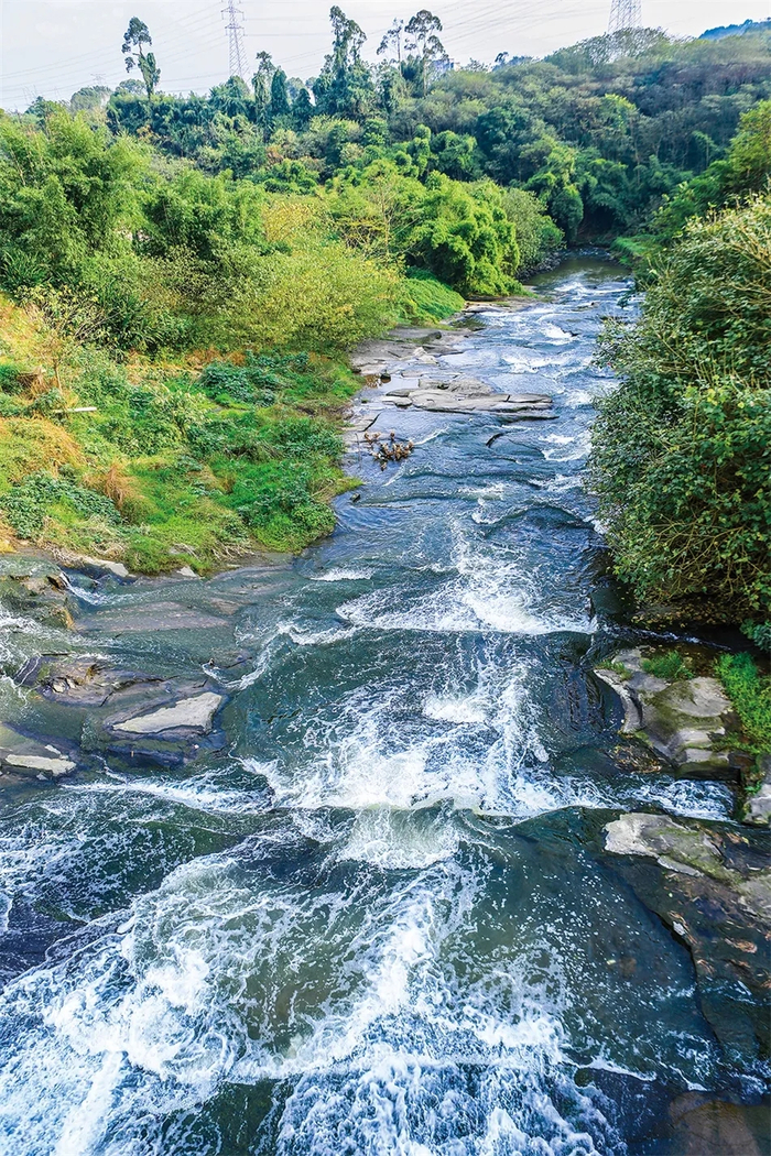 ▲大溪河风景宜人