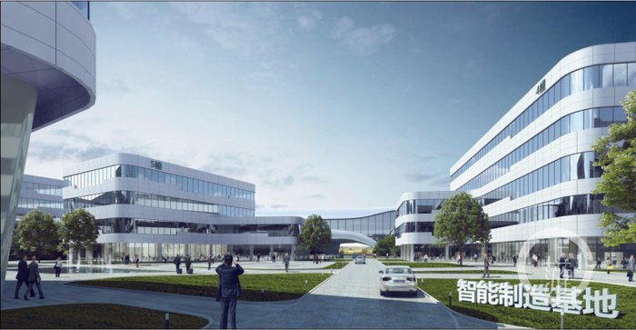 ▲智能制造基地C效果图