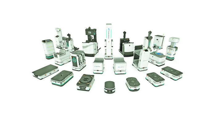 斯坦德机器人企业产品全家福。