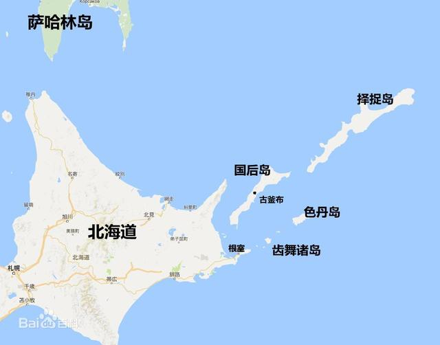 南千岛群岛位置