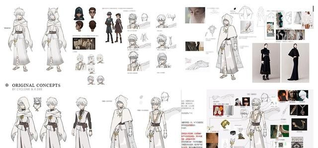 第五人格：先知“白”原设计图流出,一共有四种形象变化?|皮肤|黑色|玩家们|吸引力_新浪新闻