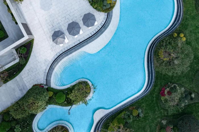 ▲杭州仁恒滨江园实景图