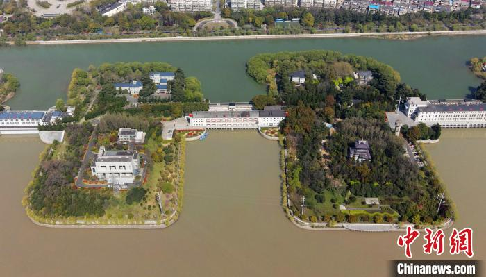 南水北调东线一期工程自2013年11月正式通水以来，连续8年累计调水出省超54亿立方米。　孟德龙 摄