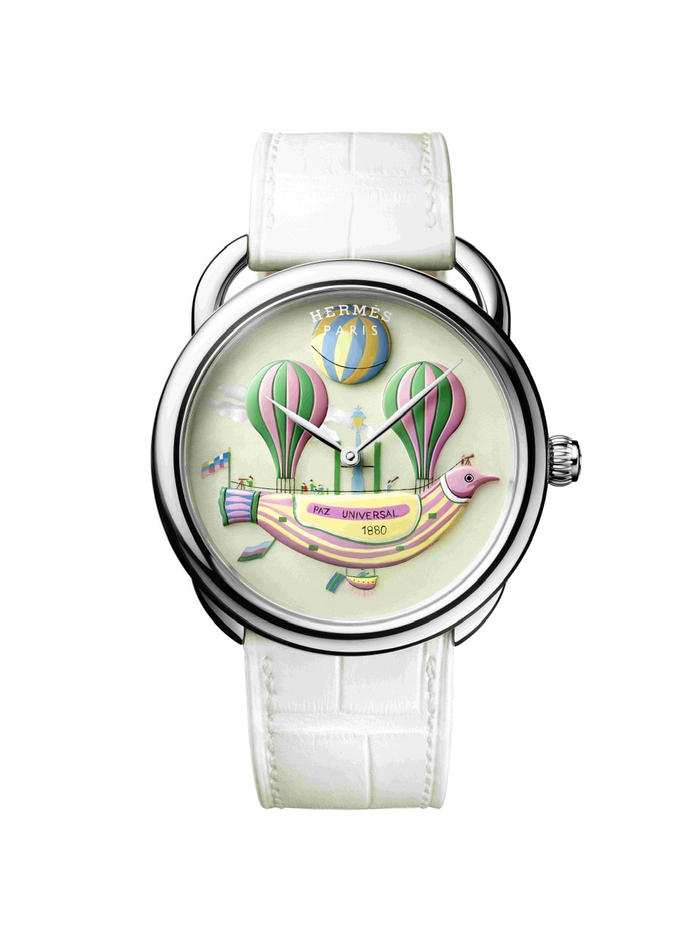 　爱马仕Arceau Les folies du ciel翱翔天际之梦腕表