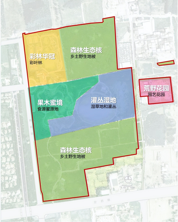 ▲项目种植设计主题图