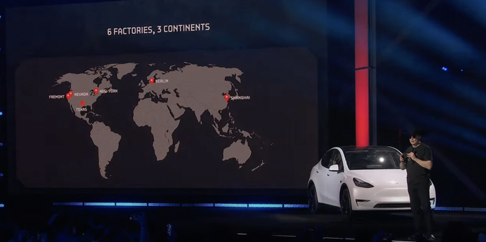 特斯拉全球工厂分布图