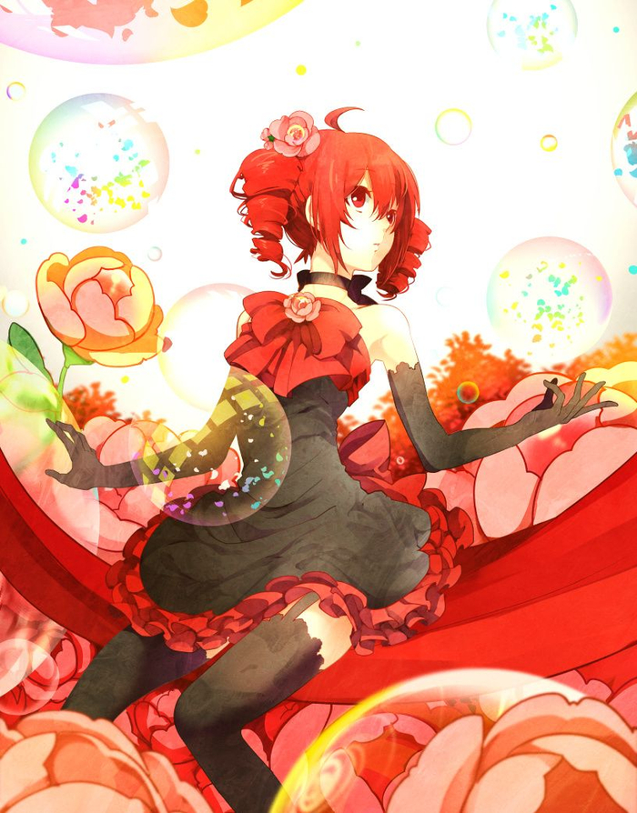 【P站美图】红发红眼的傲娇歌姬!重音Teto壁纸特辑|VOCALOID|标题|画师|奇美|天然呆_新浪新闻
