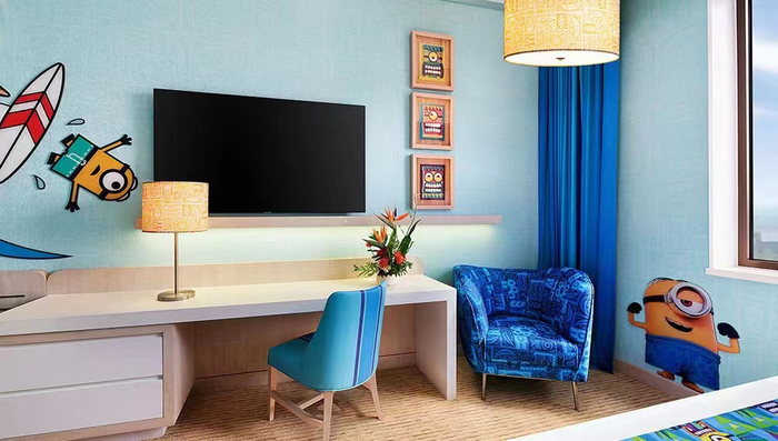 环球影城大酒店小黄人主题房