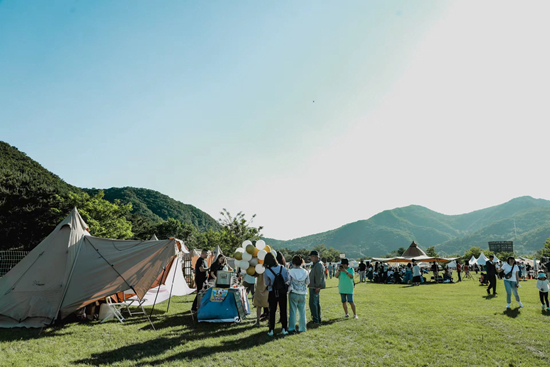 &nbsp;&nbsp;&nbsp;&nbsp;大连离线（西郊）营地一角。&nbsp;受访者供图