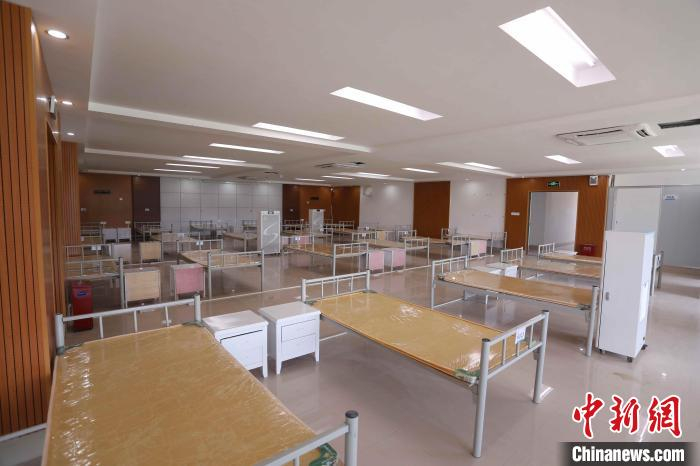 三亚市方舱医院医疗区一期 中建三局供图