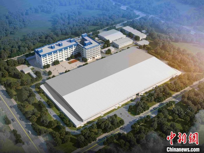 三亚市方舱医院项目效果图 中建三局供图
