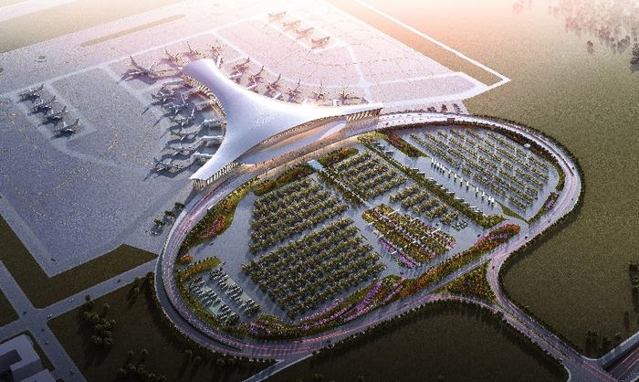 湛江新机场航站楼效果图