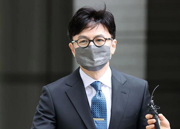 韩东勋（资料图），图自《朝鲜日报》 