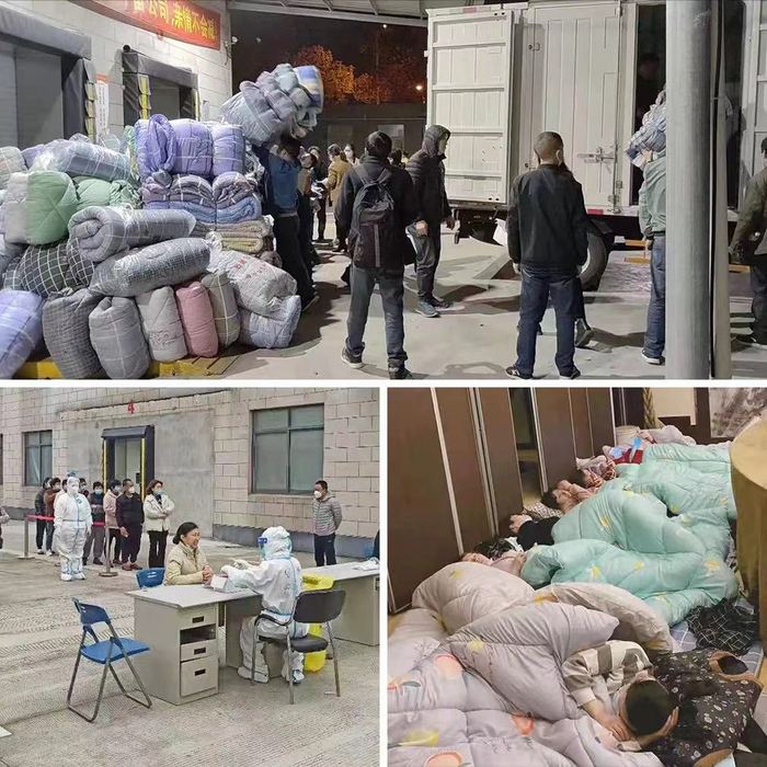 老昌盛吃住在店里。（图片来源：老昌盛微信公众号）