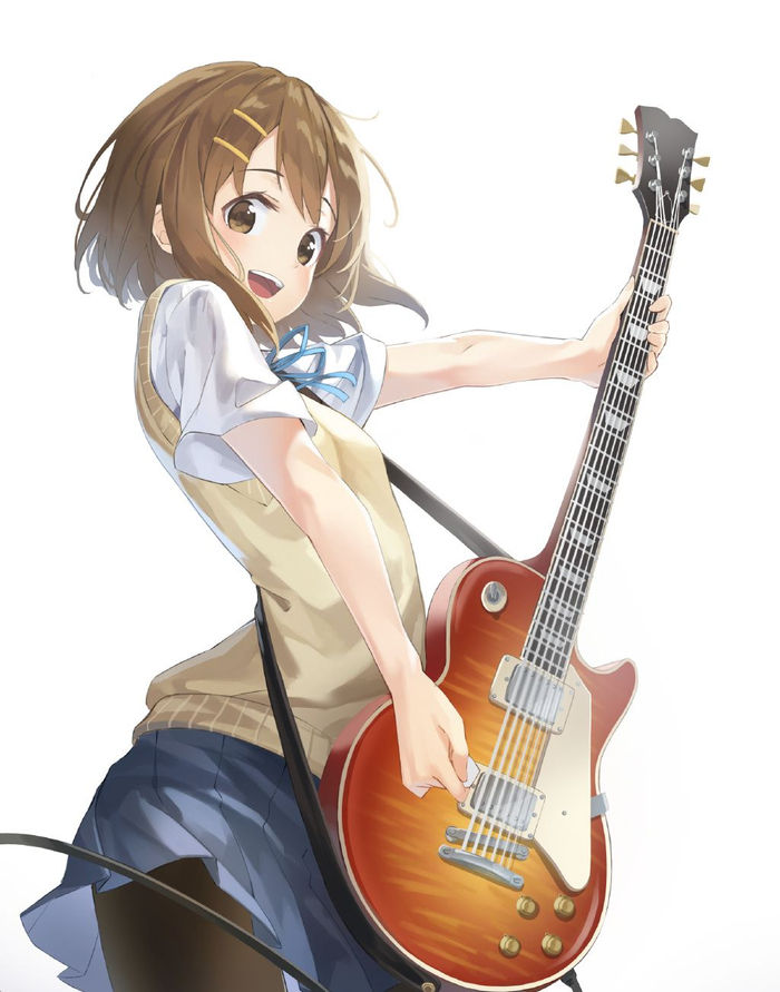 世界奇奇怪怪,呆唯可可爱爱!《轻音少女》平泽唯壁纸特辑