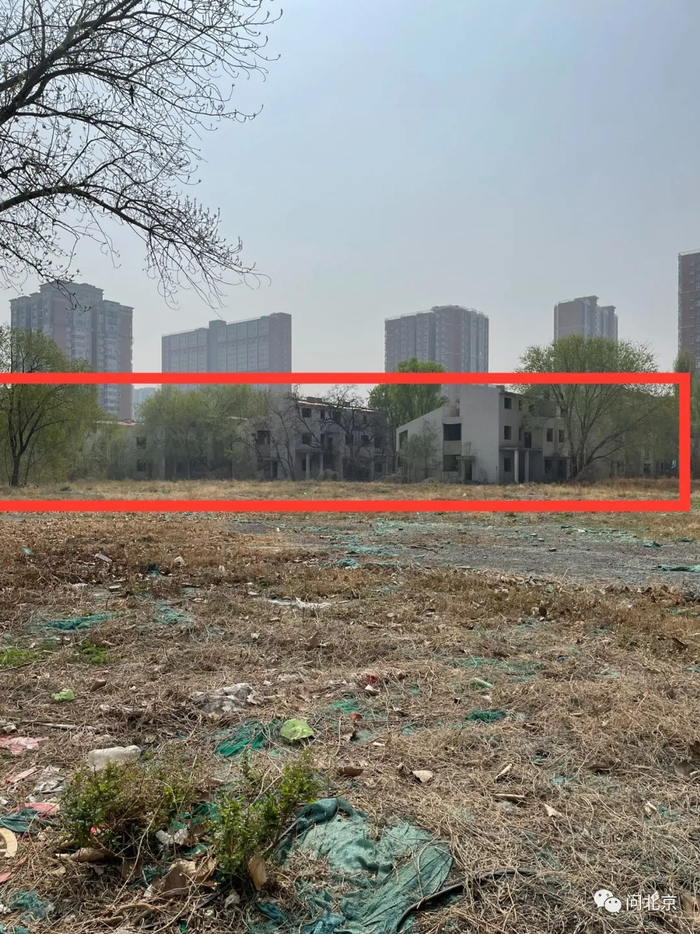 遗址内部的烂尾楼/小问摄