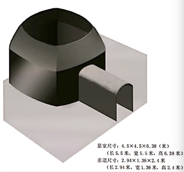 墓葬结构虚拟复原