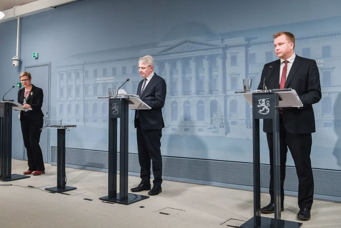 　　▲当地时间2022年4月13日，芬兰赫尔辛基，芬兰政府发布并向议会提交了一份关于安全环境变化的报告。图/IC photo