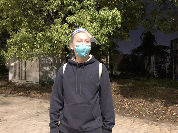 东麦家宅村民冯先生。