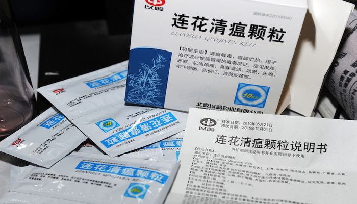 连花清瘟&nbsp; 图片来源：视觉中国