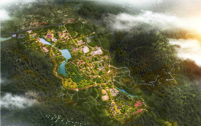 国家植物园规划图。国家植物园供图