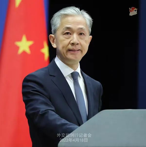 图为外交部发言人汪文斌。薛伟  摄