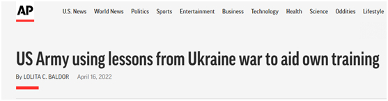 美联社 报道截图