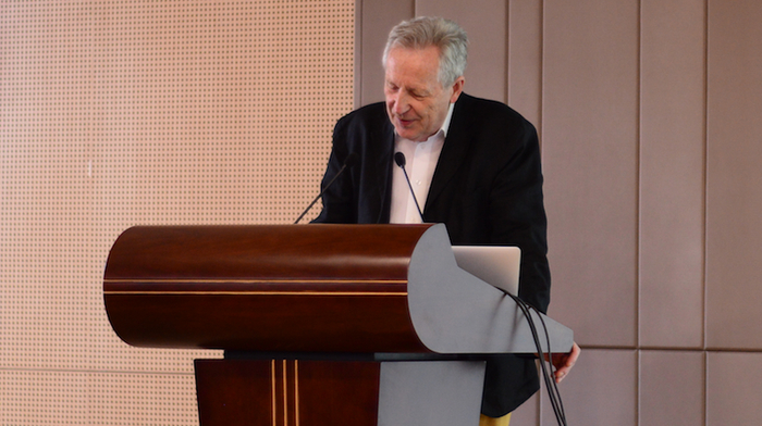 茨默教授在中山大学讲学（2014年）