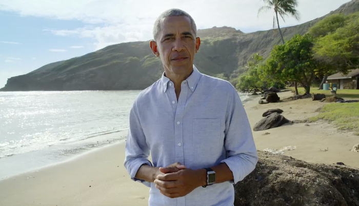 美国前总统贝拉克·奥巴马担任监制和旁白，也是本片的最大看点之一。&nbsp; 视频截图