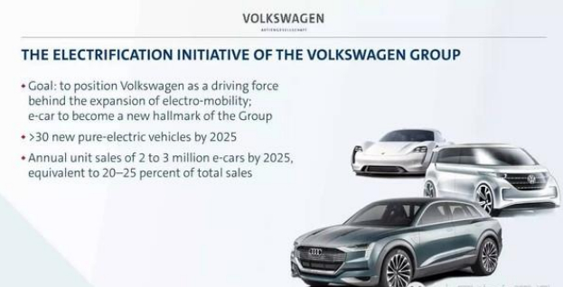 资料来源：大众汽车官网