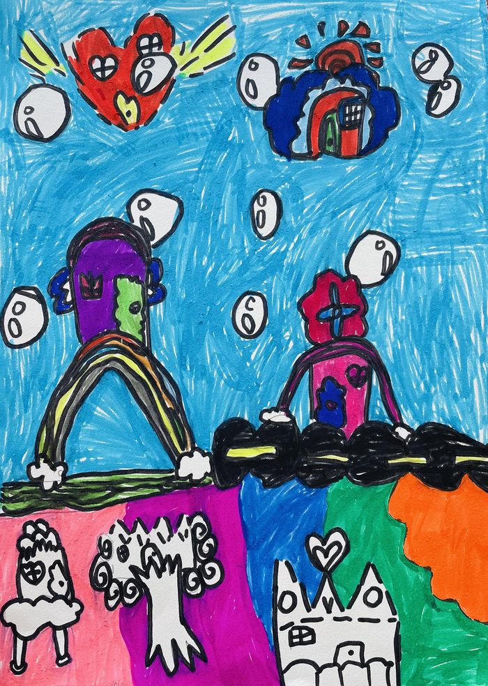 《斑斓依旧》陆田，6岁，胡姬港湾幼儿园