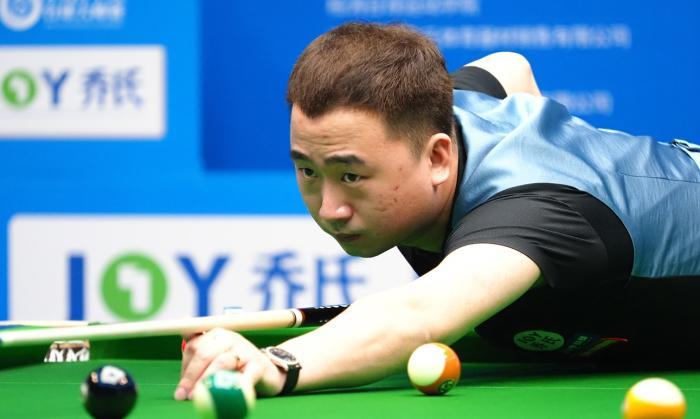 楚秉杰。图片来源：2022乔氏杯中式台球大师赛组委会