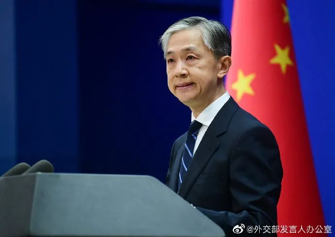 汪文斌 图源：@外交部发言人办公室