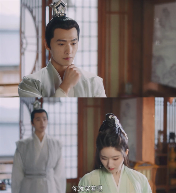 黑丰息给白风夕买衣服