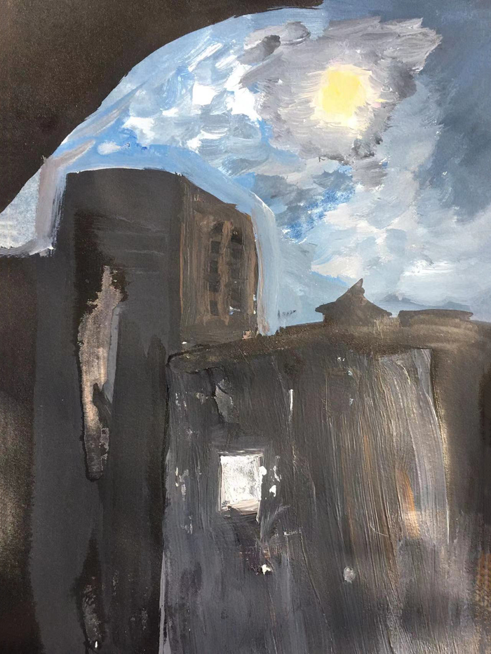 《窗外的月光》万优游，13岁，上海师范大学第三附属实验学校