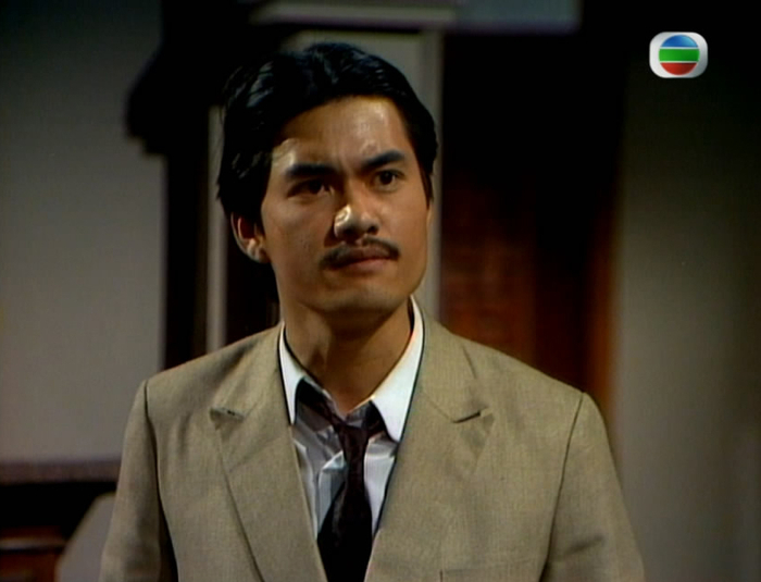 《上海滩》剧照。吕良伟 饰 丁力