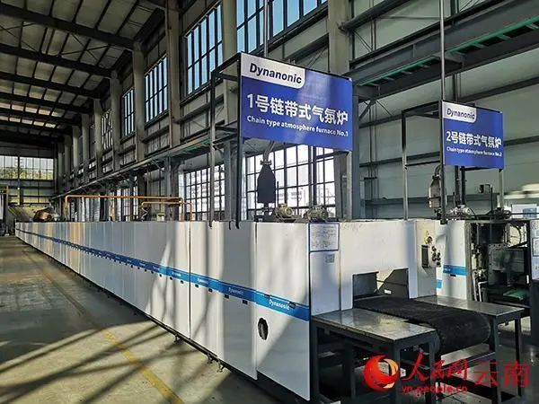 曲靖纳米磷酸铁锂项目。叶倬玮 摄