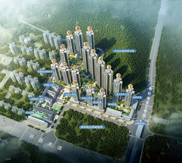 时代天韵效果图