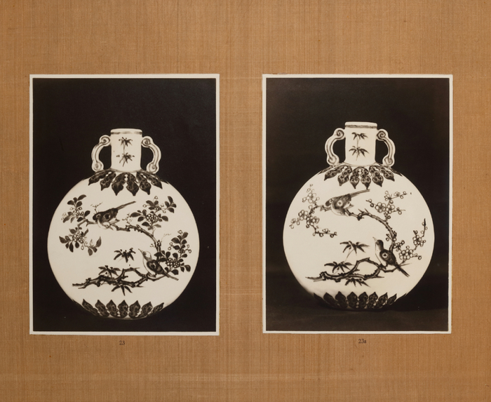 1943年 仇焱之旧藏明代瓷器写真录-节选（吴湖帆题签）