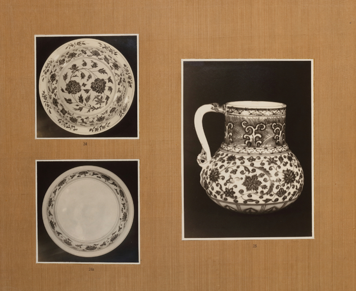 1943年 仇焱之旧藏明代瓷器写真录-节选（吴湖帆题签）