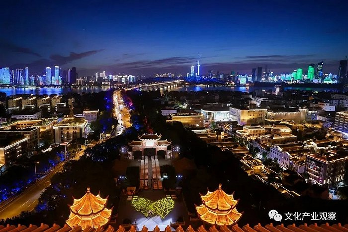 图片来源：夜上黄鹤楼官微 《夜上黄鹤楼》