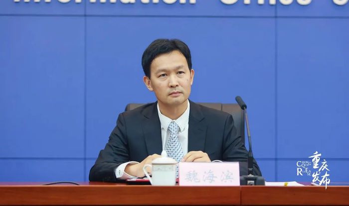 魏海滨介绍相关情况  李聪冲 摄 