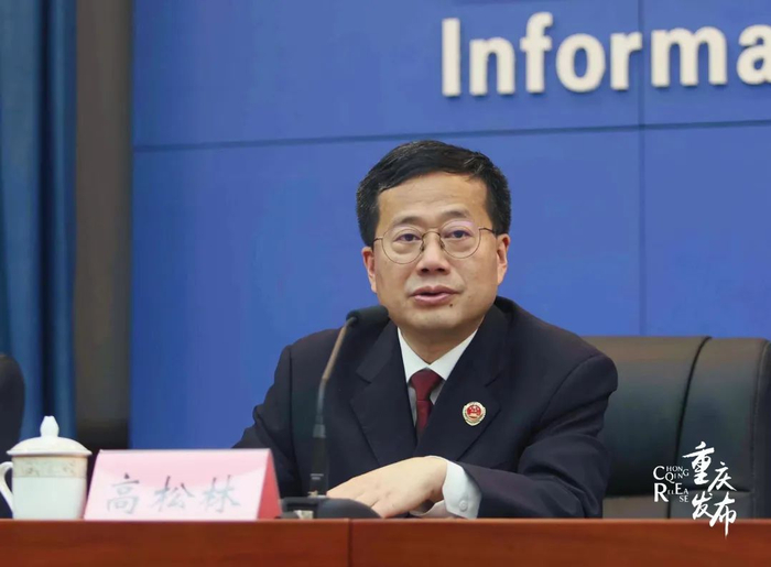 高松林介绍相关情况  刘佳灵 摄 