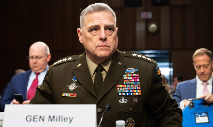 美军参谋长联席会议主席马克·米利 资料图