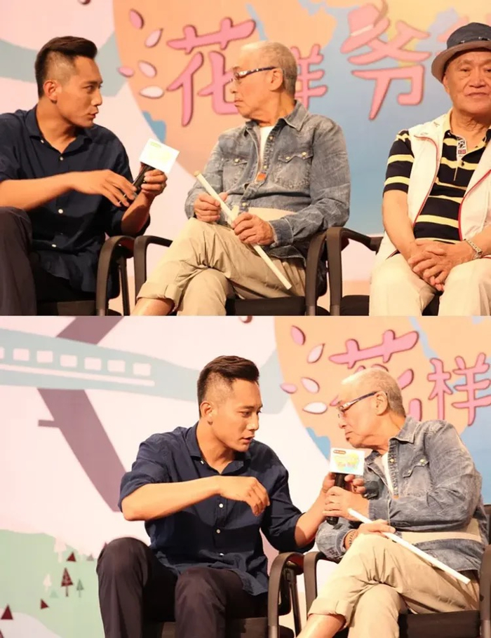 ▲曾江在《花样爷爷》中一直话题不断