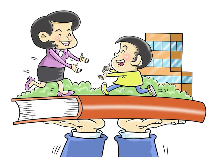 幼小衔接漫画/人民视觉