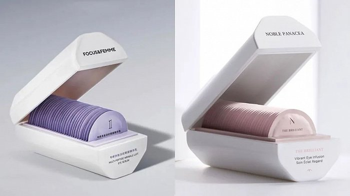 左：FOCU&SFEMME专姸产品，右：Noble Panacea产品