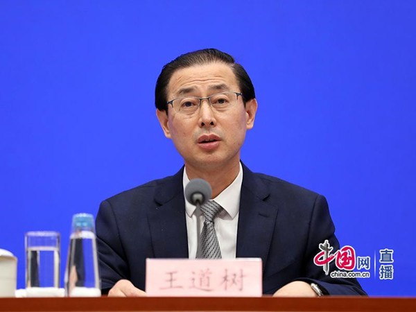 国家税务总局副局长王道树（中国网 董宁 摄）