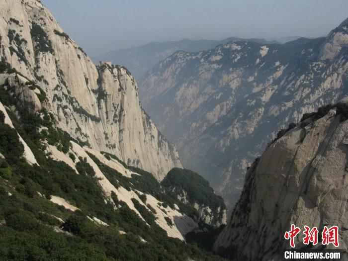 华山国家级风景名胜区。　陕西省林业局供图